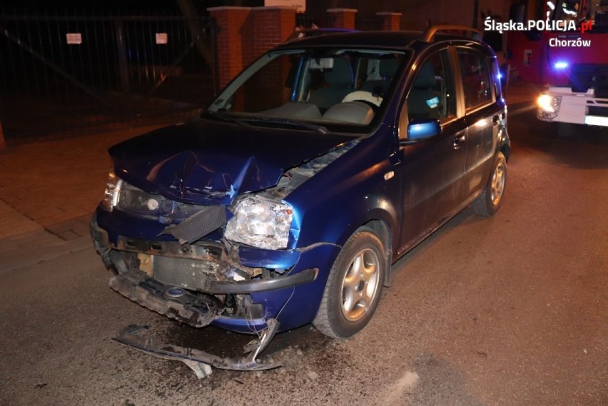 Wypadek w Chorzowie. Samochód potrącił kobietę na przejściu