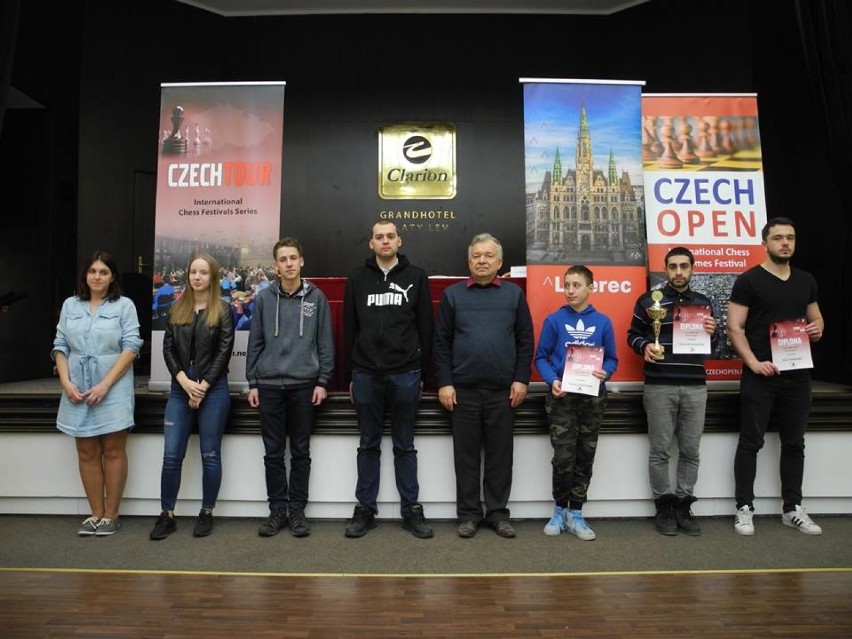 Liberec Open 2019. Kaliscy szachiści stawali trzy razy na...