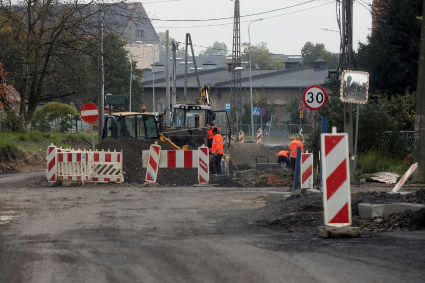 Remont ulicy Szczytnickiej w Legnicy, drugi etap