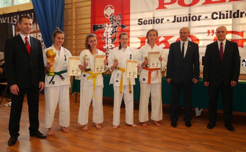 Karate. Trzy medale Malborskiego Klubu Kyokushin Karate w Polish Open IKO Galizia Cup