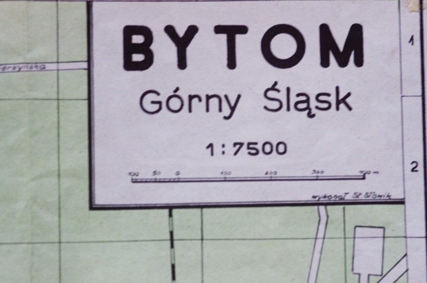 Ulice w Bytomiu - nowe nazwy i mapa z 1945 roku