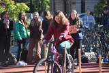 Liceum Ogólnokształcące z Wolsztyna świętowało Dzień bez Samochodu