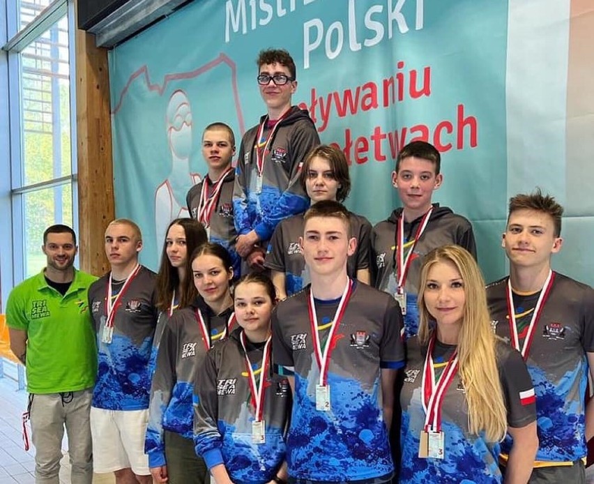 Mistrzostwa Polski w pływaniu w płetwach w Gliwicach na basenie 50m - 8 i 9 maja 2022 r.