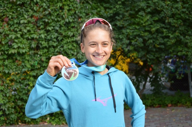 Agnieszka Gadomska zdobyła brązowy medal mistrzostw świata amatorów w triathlonie.