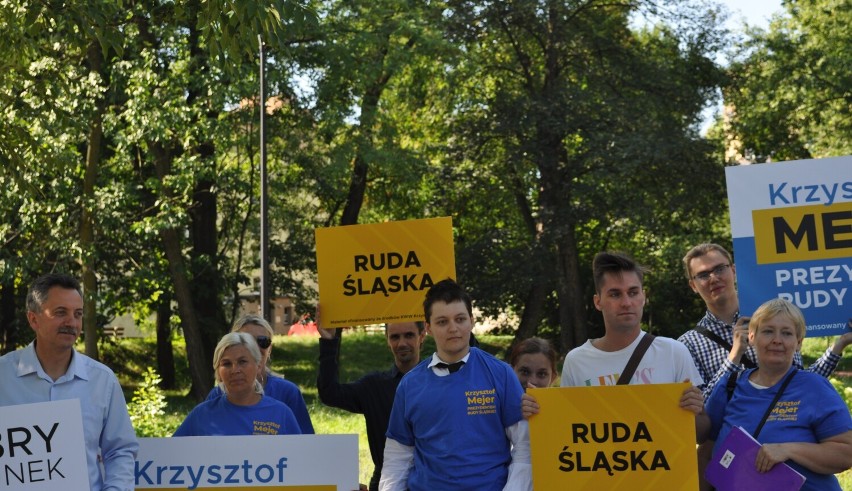 Dobry kierunek dla Rudy Śląskiej to jedno z haseł wyborczych Krzysztofa Mejera
