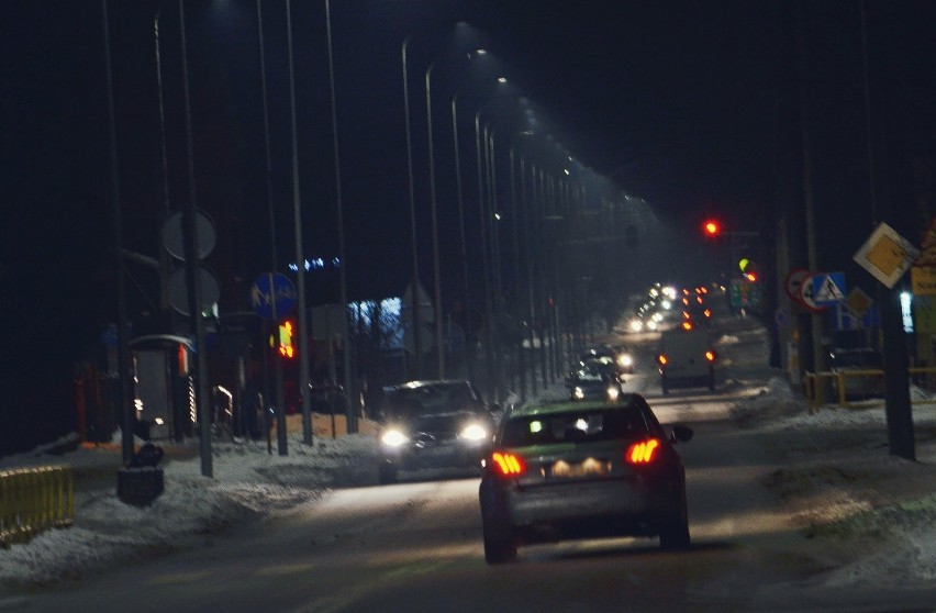 Tak wygląda oświętlenie LED na ulicy Czaplinieckiej w...
