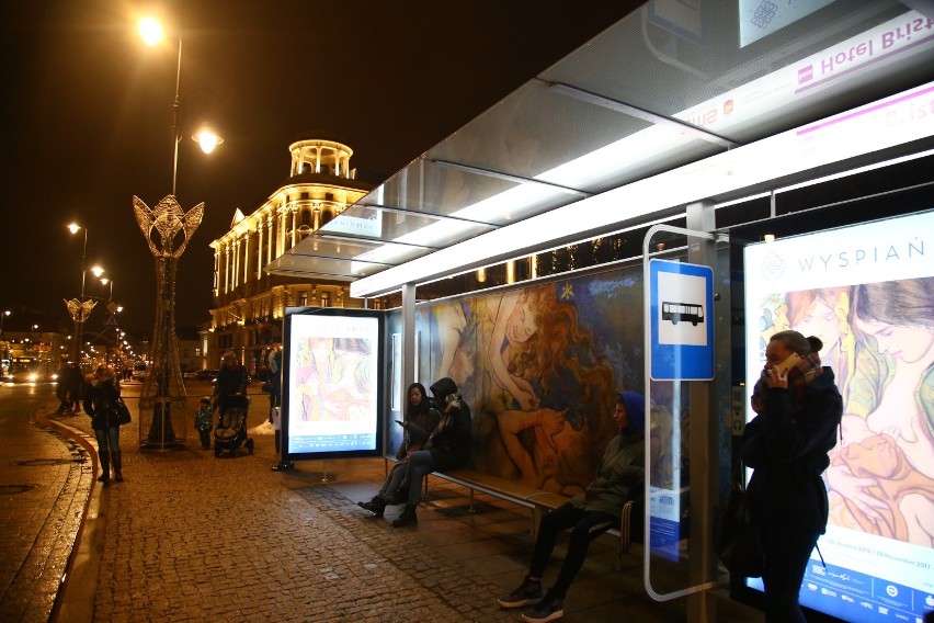 Wyjątkowy przystanek pojawił się pod hotelem Bristol. Ma...