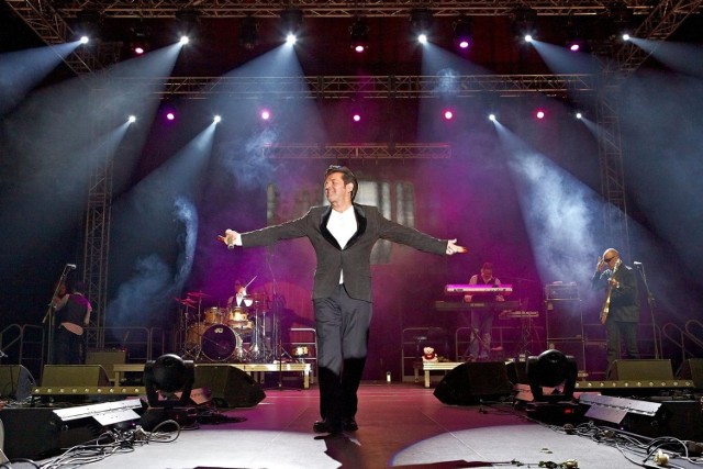 Thomas Anders i Modern Talking Band w trakcie swojej trasy koncertowej po Polsce