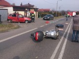 Wypadek śmiertelny w Kończycach Małych. Zginął motocyklista