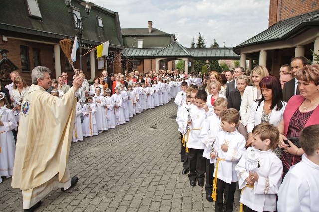 Komunia św. w kościele bł. Karoliny w Tychach