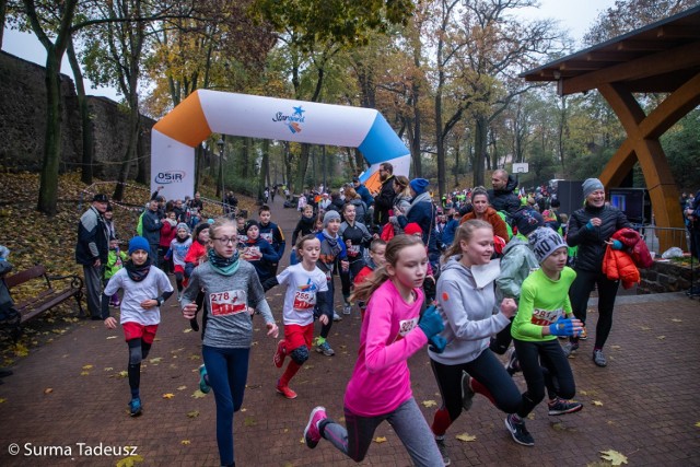 Biegi były w parku Chrobrego w Stargardzie