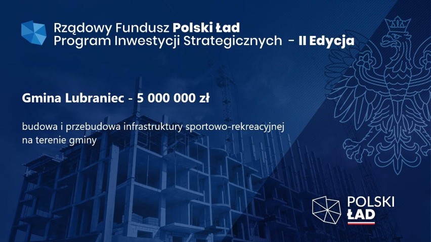 Blisko 90 milionów złotych dla gmin powiatu włocławskiego z Rządowego Funduszu Polski Ład [zdjęcia]