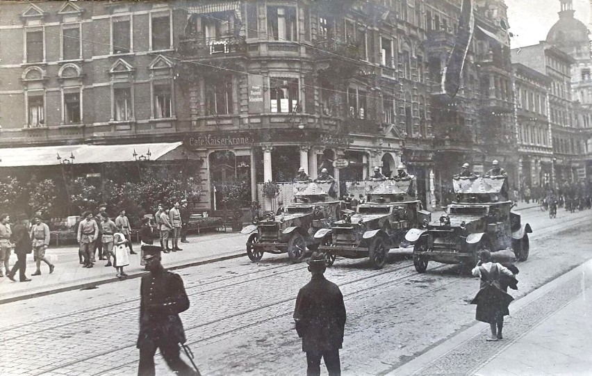 100 lat temu podczas plebiscytu w centrum Gliwic. Zobacz unikatowe ZDJĘCIA z pobytu wojsk brytyjskich i francuskich w naszym mieście 