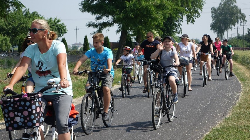 Rajd rowerowy w gminie Kleczew w 2019 roku