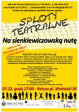 Spektakl "Na sienkiewiczowską nutę" w Ratuszu