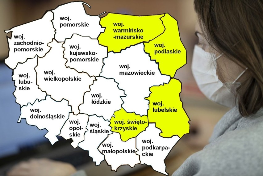 Te województwa plasują się w środku zestawienia:
9....