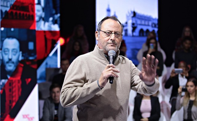 Jean Reno spotkał się z fanami w Krakowie. Na spotkanie w klubie "Hush" przyszły tłumy