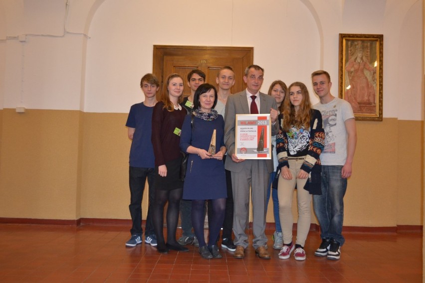 Nagroda „Wilamy” 2013 dla III Liceum Ogólnokształcącego im. Królowej Jadwigi w Inowrocławiu