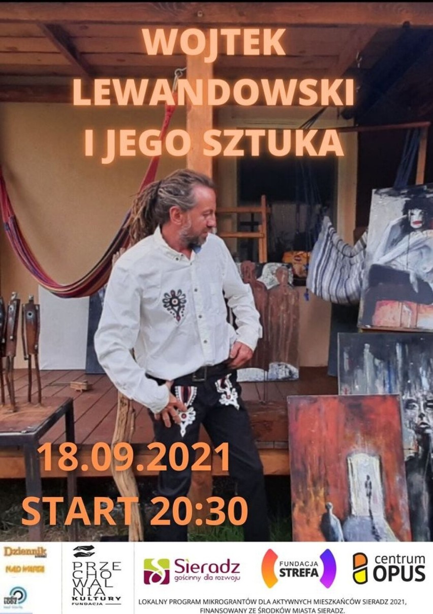Wystawa Wojciecha Lewandowskiego w Sieradzu. Zaprasza Fundacja Przechowalnia Kultury - w sobotę 18 września