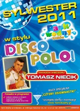Sylwester Kraków: Tomasz Niecik w Aqua Parku. Gwiazda disco polo na pożegnanie 2011 roku [BILETY]