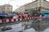 Utrudnienia w ruchu w centrum Krakowa potrwają dłużej