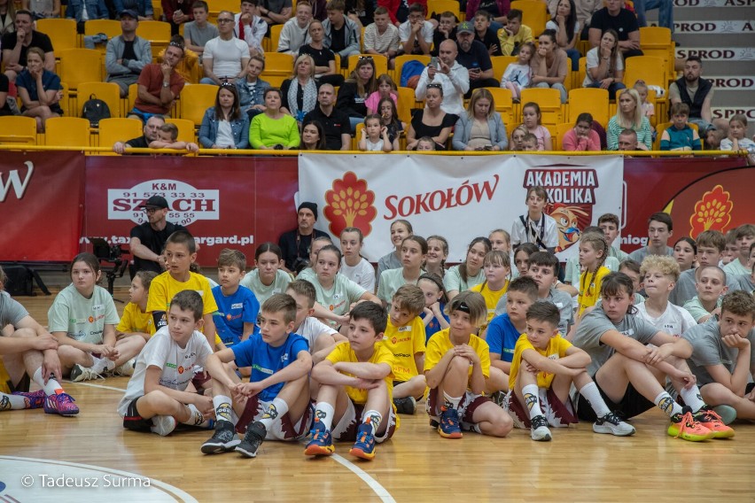 Camp Gortat. 150 dzieci trenowało razem z Marcinem Gortatem