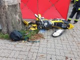 Tragiczny wypadek w Unisławiu. Zginął motocyklista [zdjęcia]