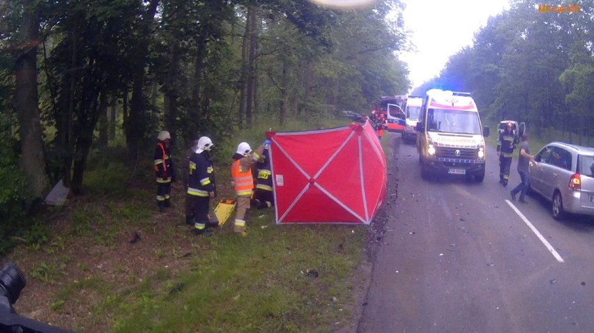 Tragiczny wypadek na drodze za Gnieznem. Nie żyje...