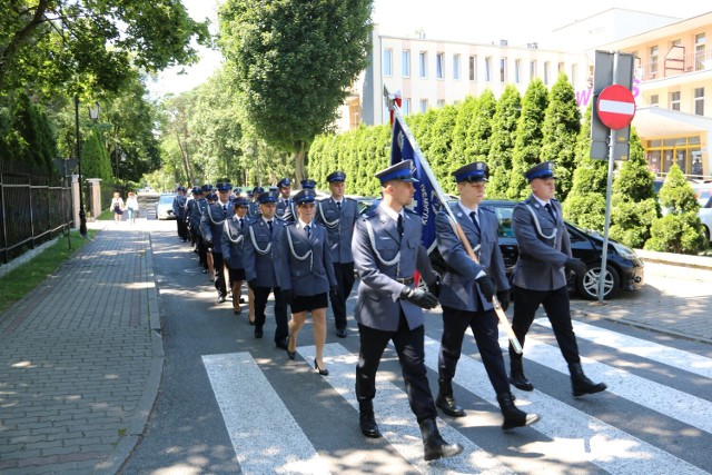 Policjanci z komendy w Aleksandrowie Kujawskim świętowali w Ciechocinku