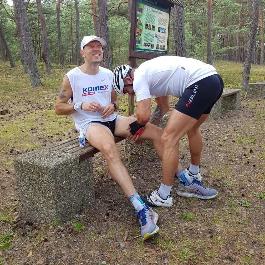 Udało się! Michał Nowak przebiegł 80 kilometrów i zebrał pieniądze dla chorego Karola