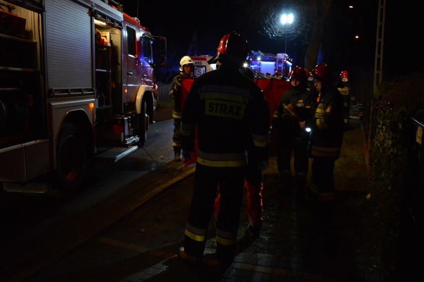 Wypadek na ulicy Komuny Paryskiej w Lęborku