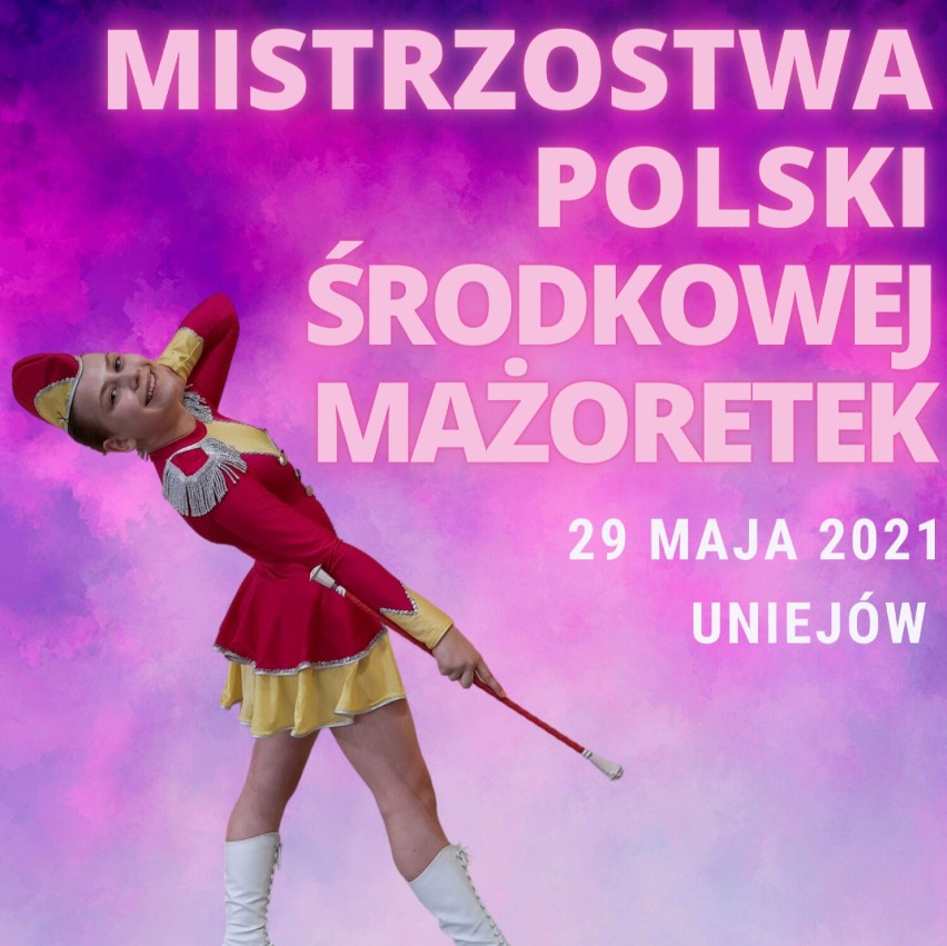 Mistrzostwa Polski Środkowej Mażoretek odbędą się w Uniejowie. Będzie transmisja on-line