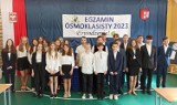 Egzamin ósmoklasisty 2023. Zobaczcie nastroje w szkołach w gminie Wieluń