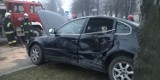 Wypadek w Skrzydlnej. Zderzenie dwóch aut, jedna osoba w szpitalu [ZDJĘCIA]