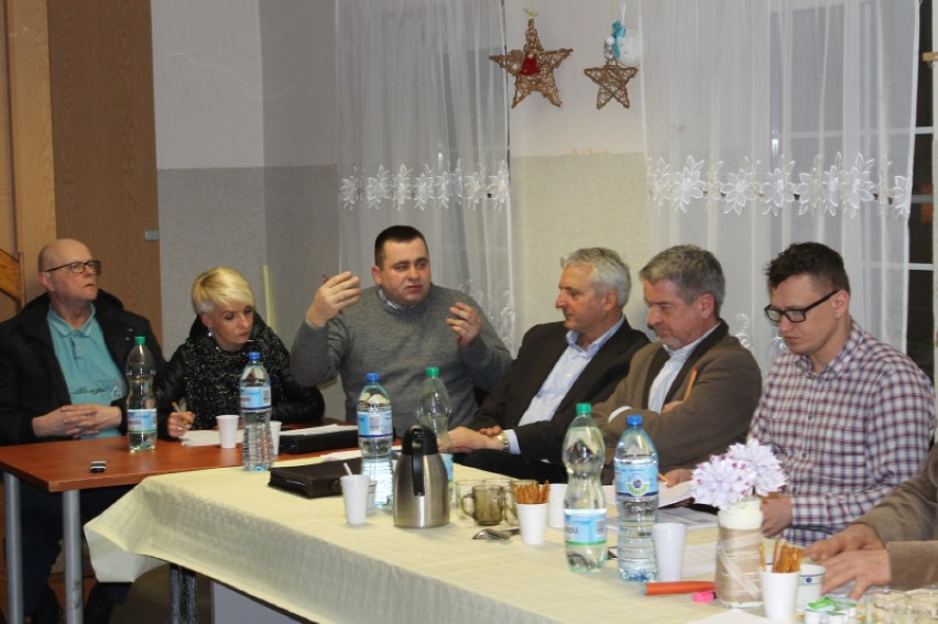 Zebranie wiejskie w Lubinicku, piątek, 20 stycznia 2017 r..