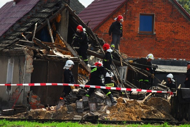 Katastrofa budowlana w Magnuszewicach. Zawalił się dom