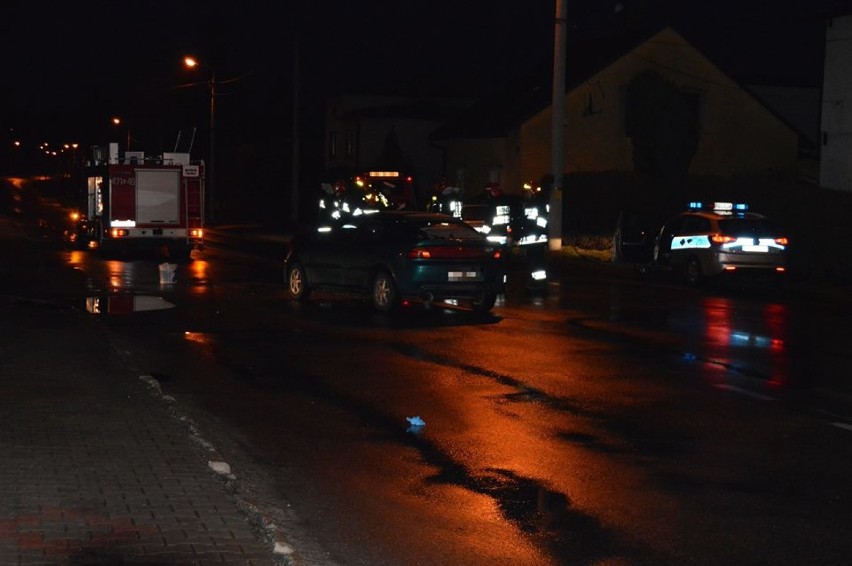 Wypadek w Jastrzębiu: 27-latek trafił do szpitala
