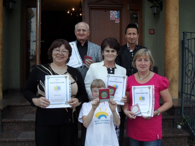 Odznaki wręczono w jednej z restauracji w Rudzie Śląskiej-Halembie