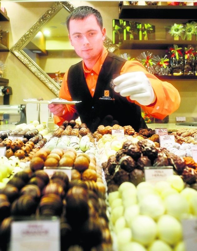 Pijalnia czekolady Belgian Chocolate Club oferuje aż 150 różnych pralin