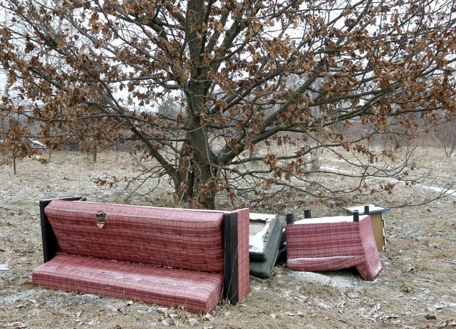 "Wystawkę" organizuje się m.in. po to, by stare meble nie były wywożone do lasów.