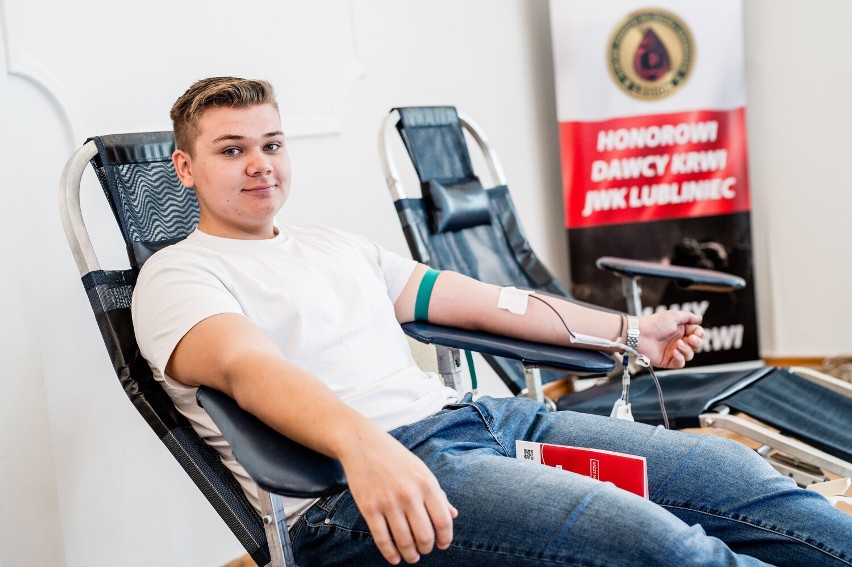 Akcja krwiodawstwa w JWK Lubliniec