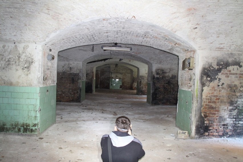 Fort XV - główna część z byłymi pomieszczeniami jenieckimi.