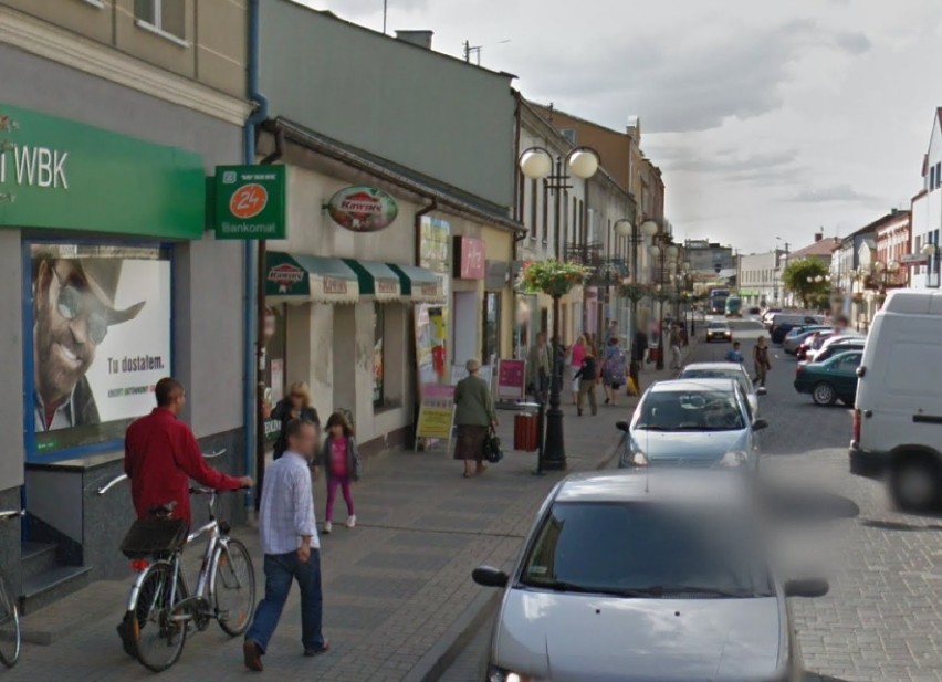 Ulica Kaliska w Wieluniu na Google Street View. Letnie wspomnienie sprzed 10 lat