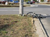 15-letni rowerzysta potrącony w Bydgoszczy. Trafił do szpitala