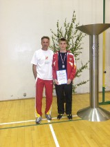 Rafał Markowicz wicemistrzem Polski w badmintonie juniorów młodszych