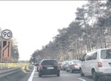 Remont autostrady "berlinki" coraz bardziej uciążliwy. Tworzą się gigantyczne korki
