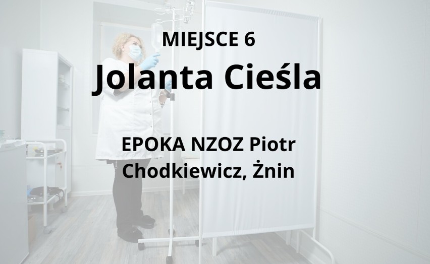 Pielęgniarka Roku 2022 w powiecie żnińskim.