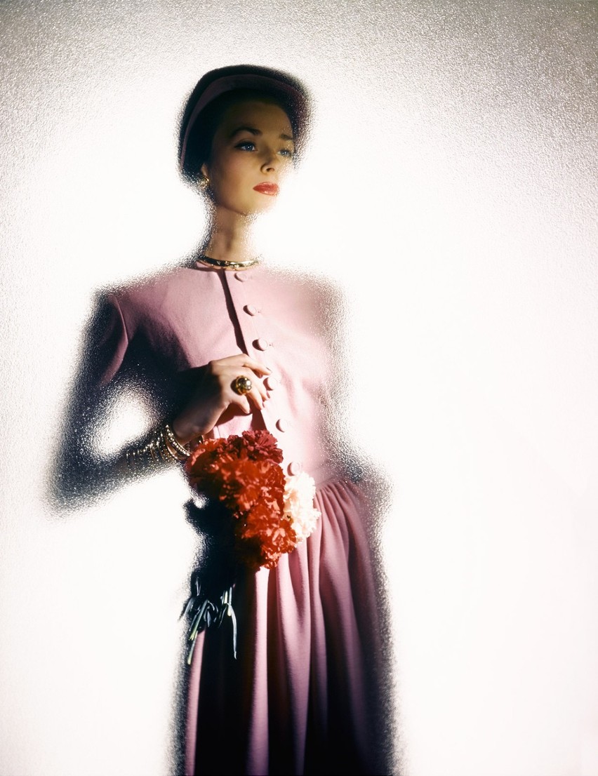 Woman with Flowers © Constantin Joffe, VOGUE Archive Collection, www.lumas.com