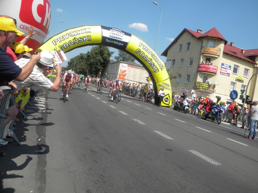 Pruszcz Gd.: Tour de Pologne. Peleton przejechał drogą krajową nr 91 [ZDJĘCIA]