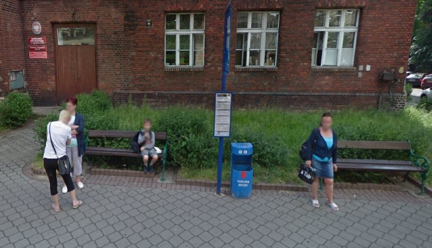 Przyłapani w Siemianowicach Śląskich przez kamerę Google Street View